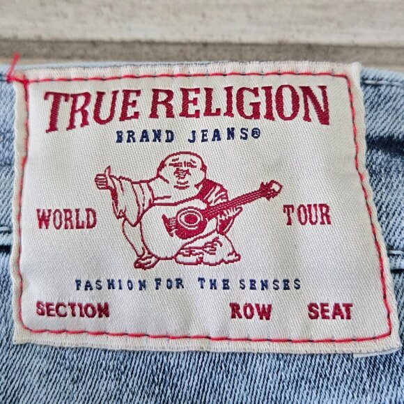 True Religion Jennie Curvy Skinny Jeans Women's Acid Wash Stretchy Shaping 27 - Picture 7 of 9